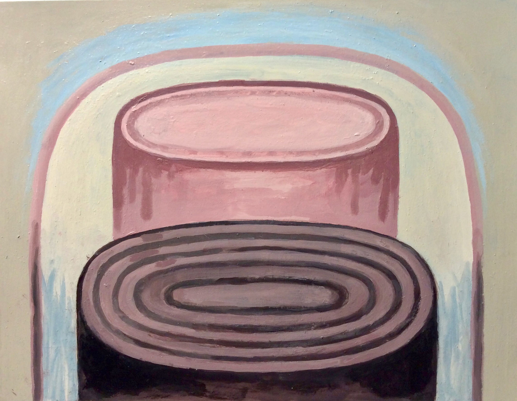 Peace Tree, 2022 Enamel on paper 10 x 13 in. (25.4 x 33 cm.) (CHH 17)