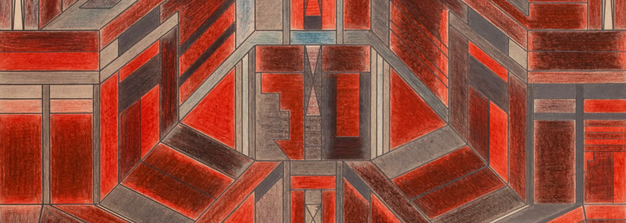 Domingo Guccione (1898 – 1966): Rhapsody in Red