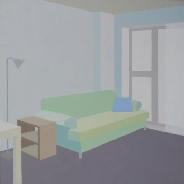 Bow, London #1, 2017 Linen, silk, fabric, and thread on handsewn linen doll 19 7/10 × 19 7/10 in 50 × 50 cm