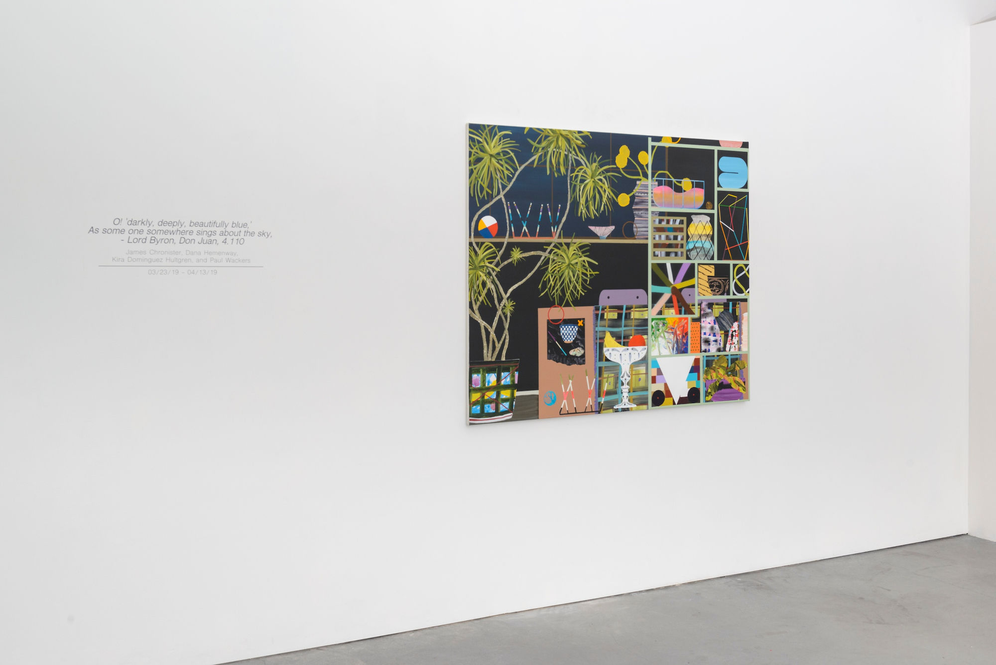 O! ‘darkly, deeply, beautifully blue,’ As some one somewhere sings about the sky, – Lord Byron, Don Juan, 4.110