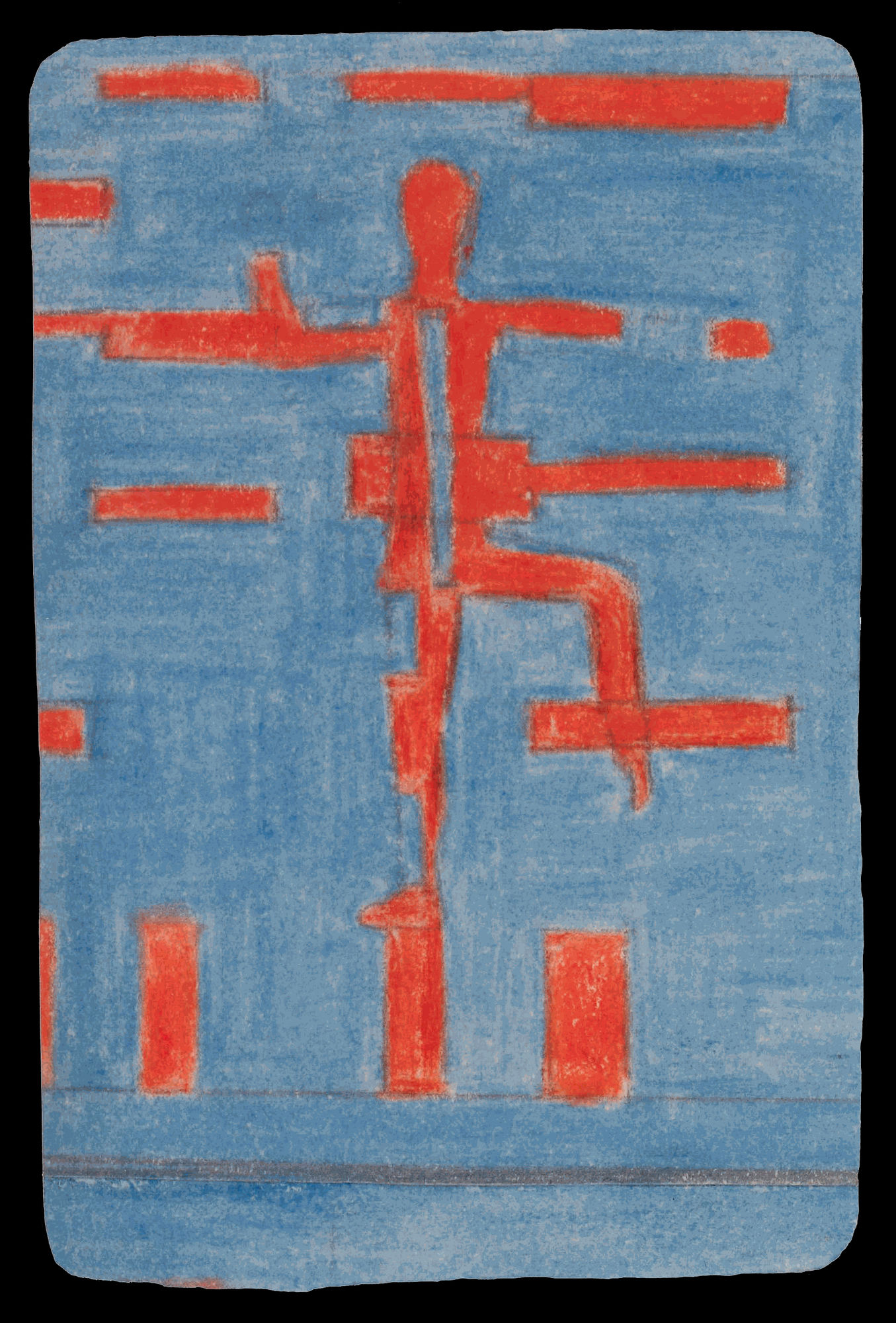 0°‹—›45° version I Scene and costume sketch II Possibility 1C, 1974