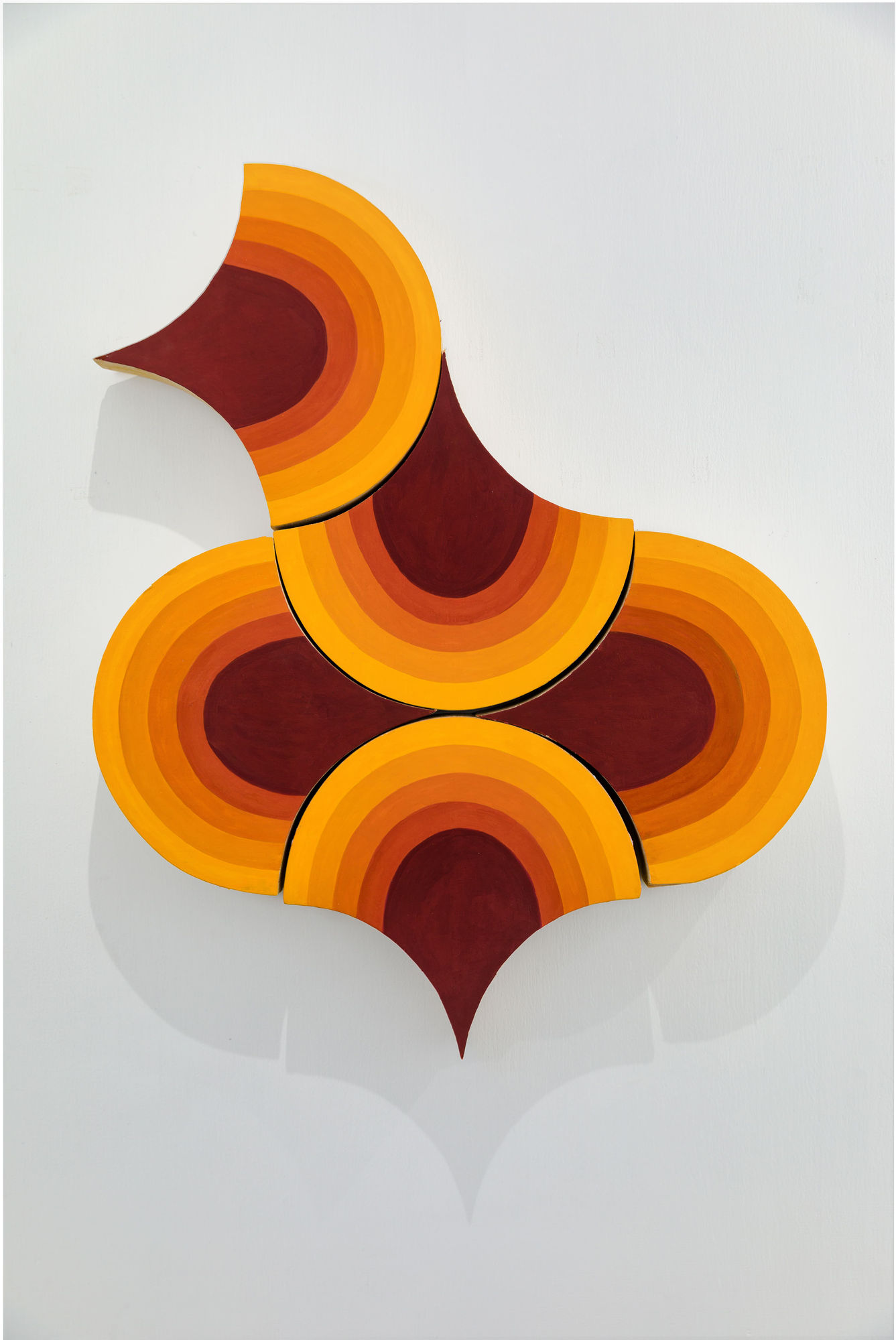 PRANEET SOI Bird - Study in Yellow, 2025 Kashmiri Budlu/Fir hand cut, river clay, tissue paper, saresh, gouache, UV matt varnish 30 x 24 x 3 in 76.2 x 61 x 7.6 cm (PS104)