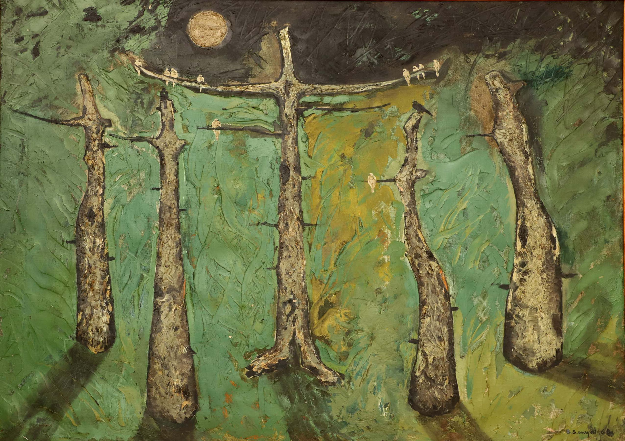 B. C. Sanyal, Untitled, 1960