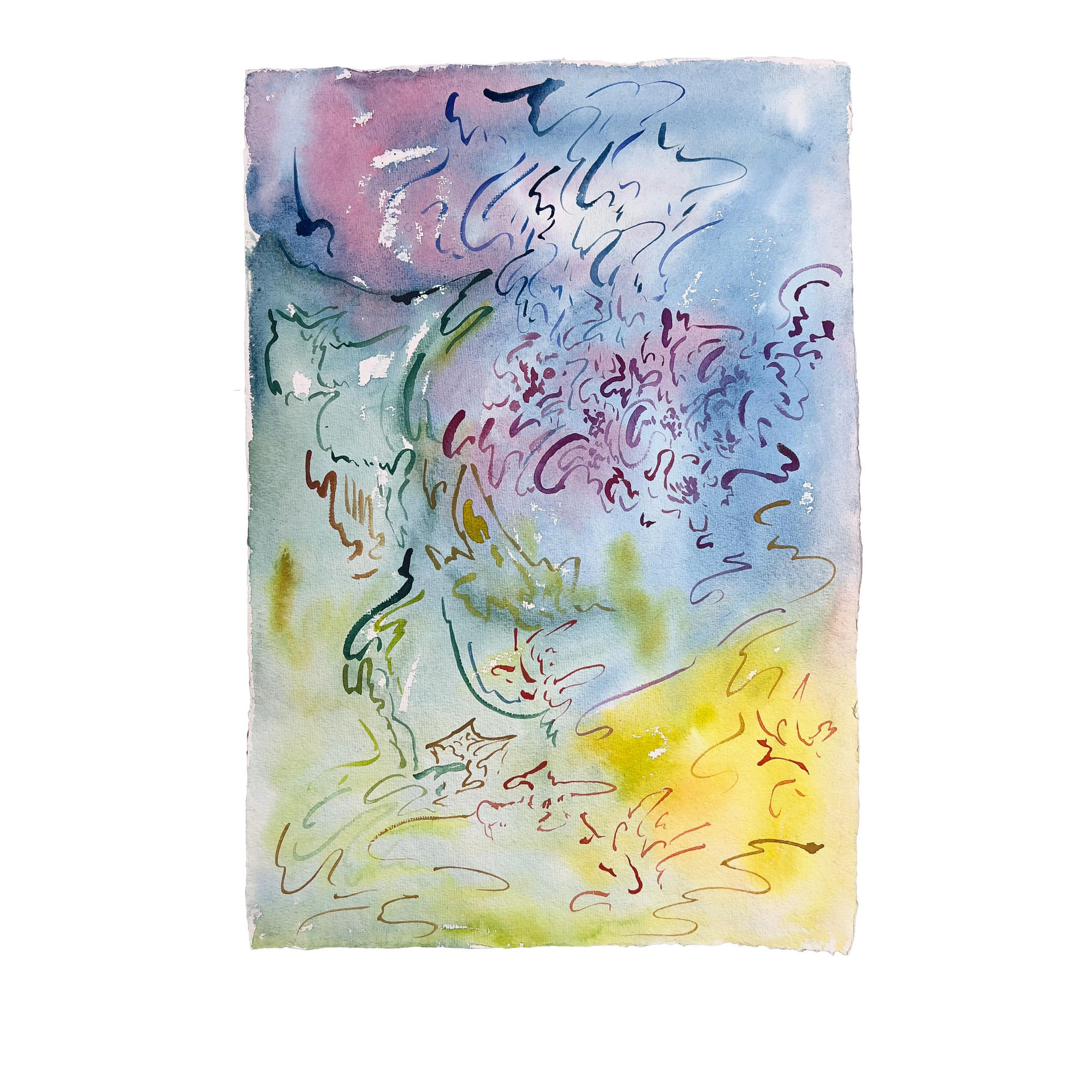 Salmah Almansoori "I reminisce in colors" #2 (4/10), 2024