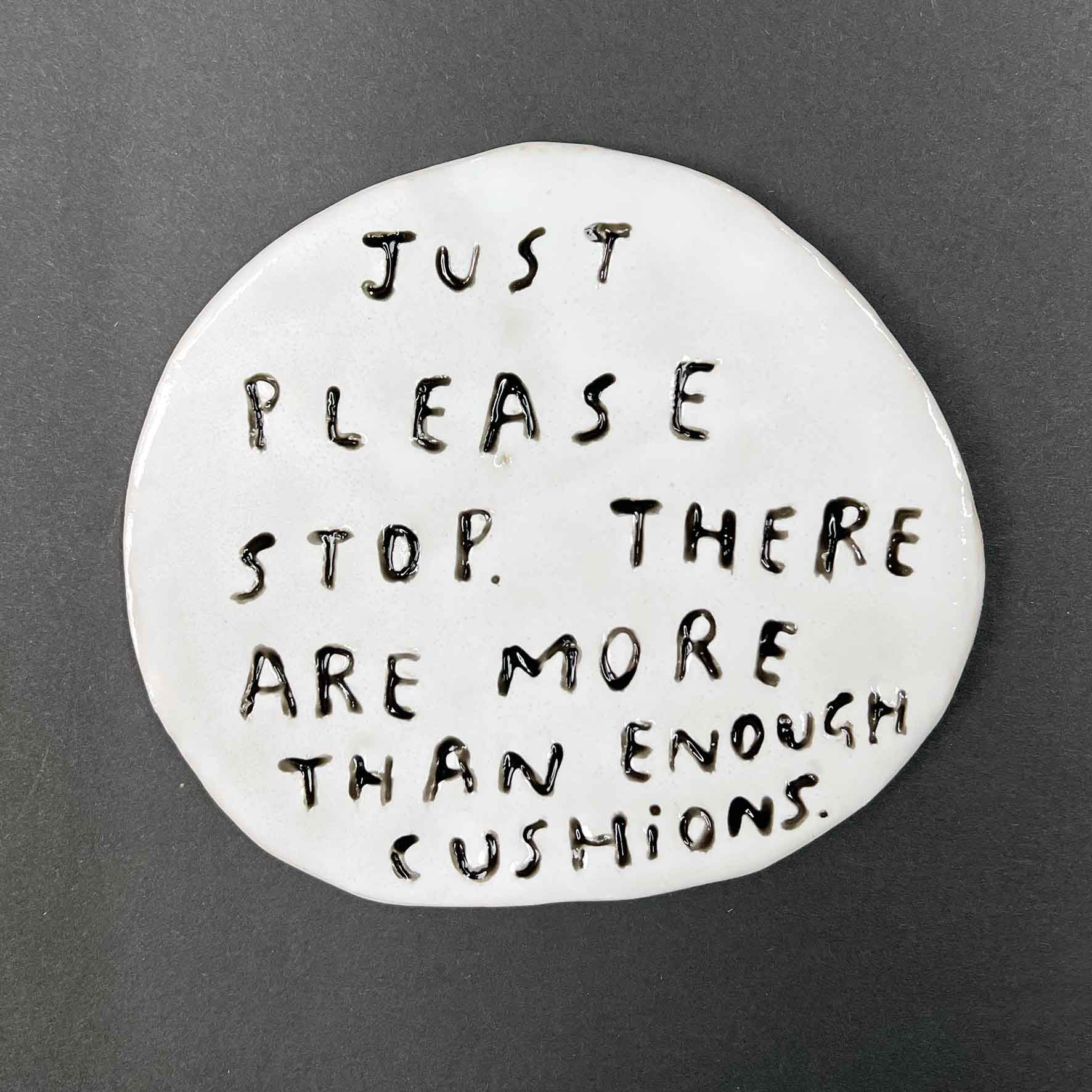 Dan Jamieson, Just please stop. There are more than enough cushions