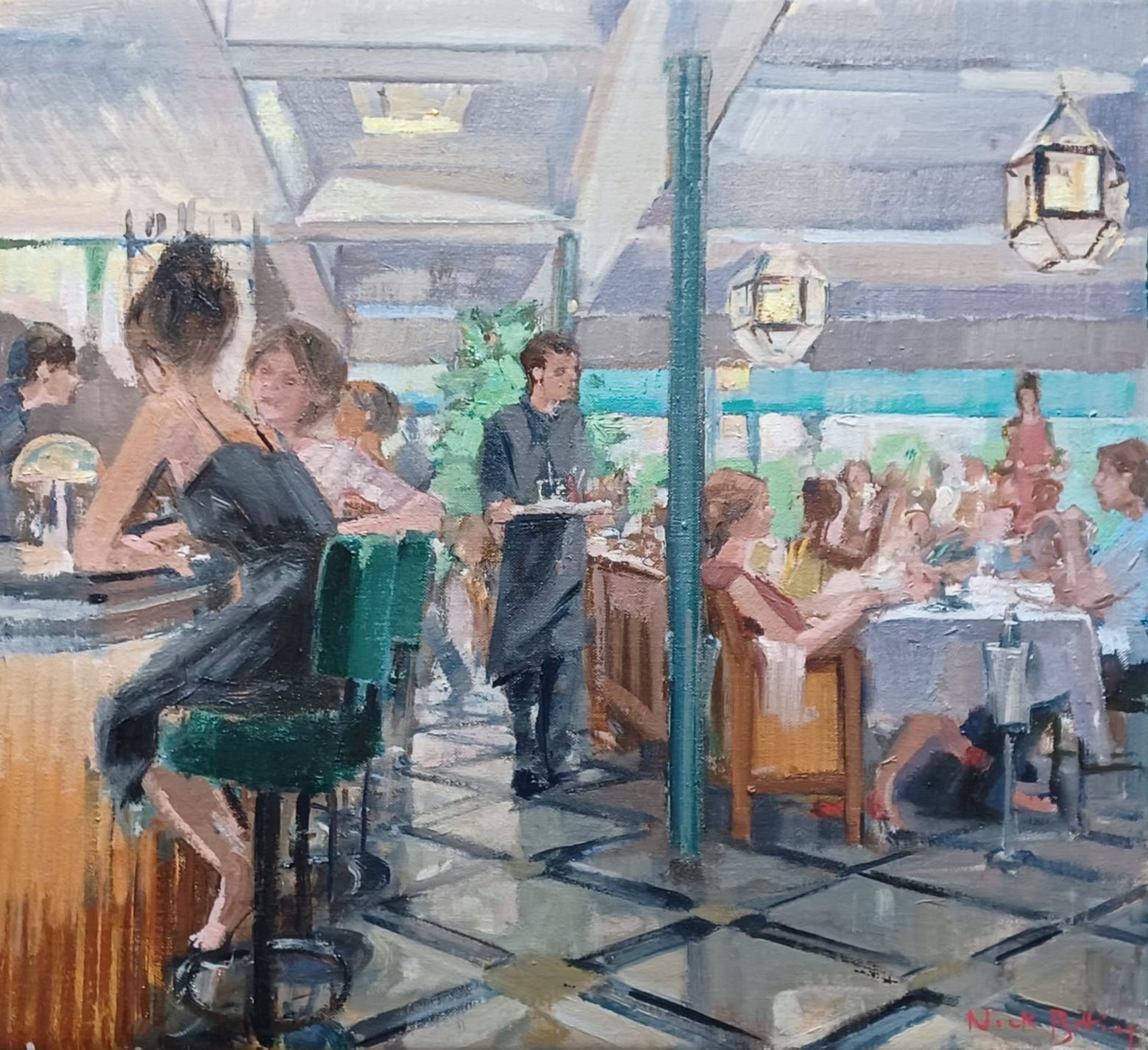 Nick Botting, The Ivy, Chelsea Garden