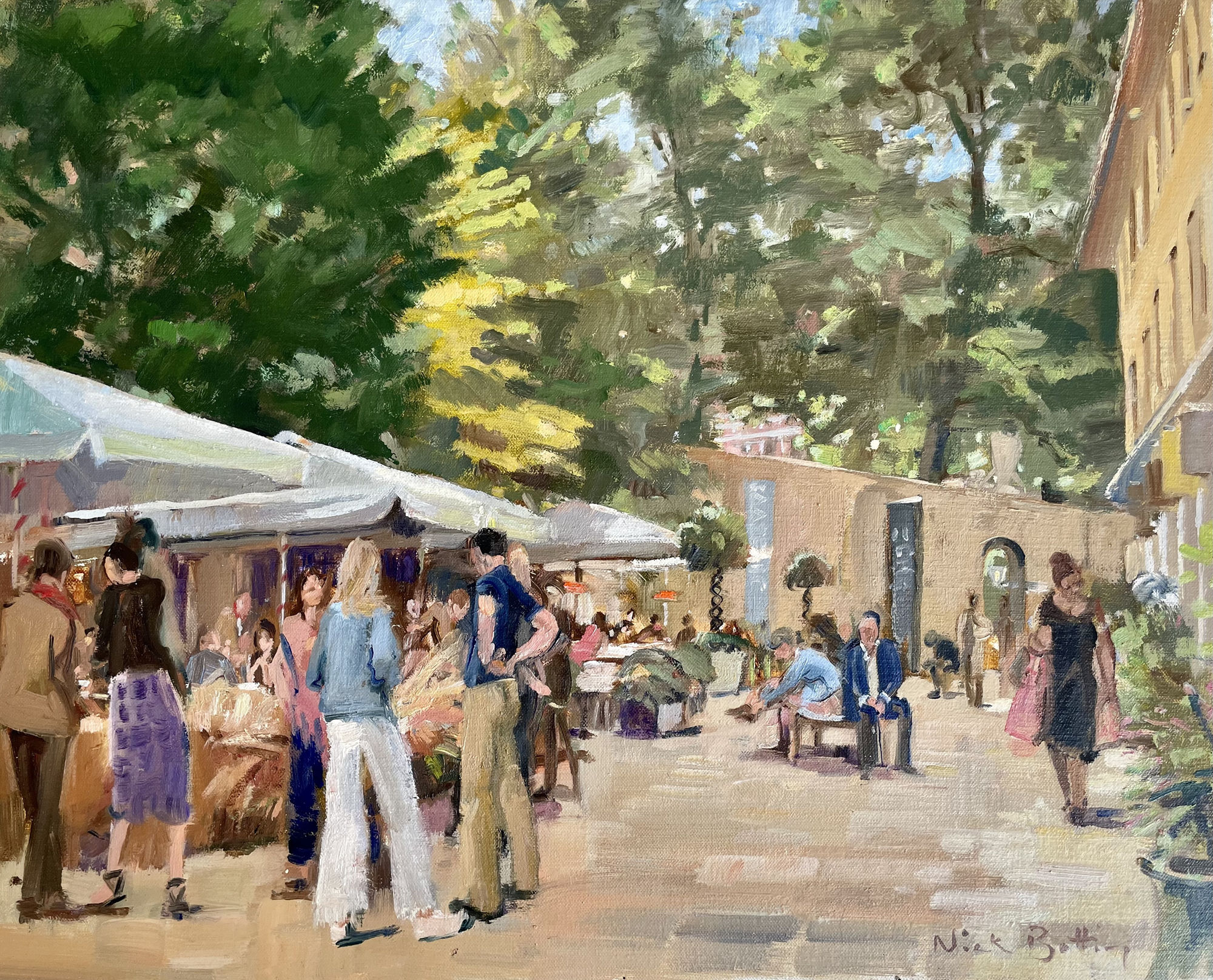 Nick Botting, Duke of York Square, Summer