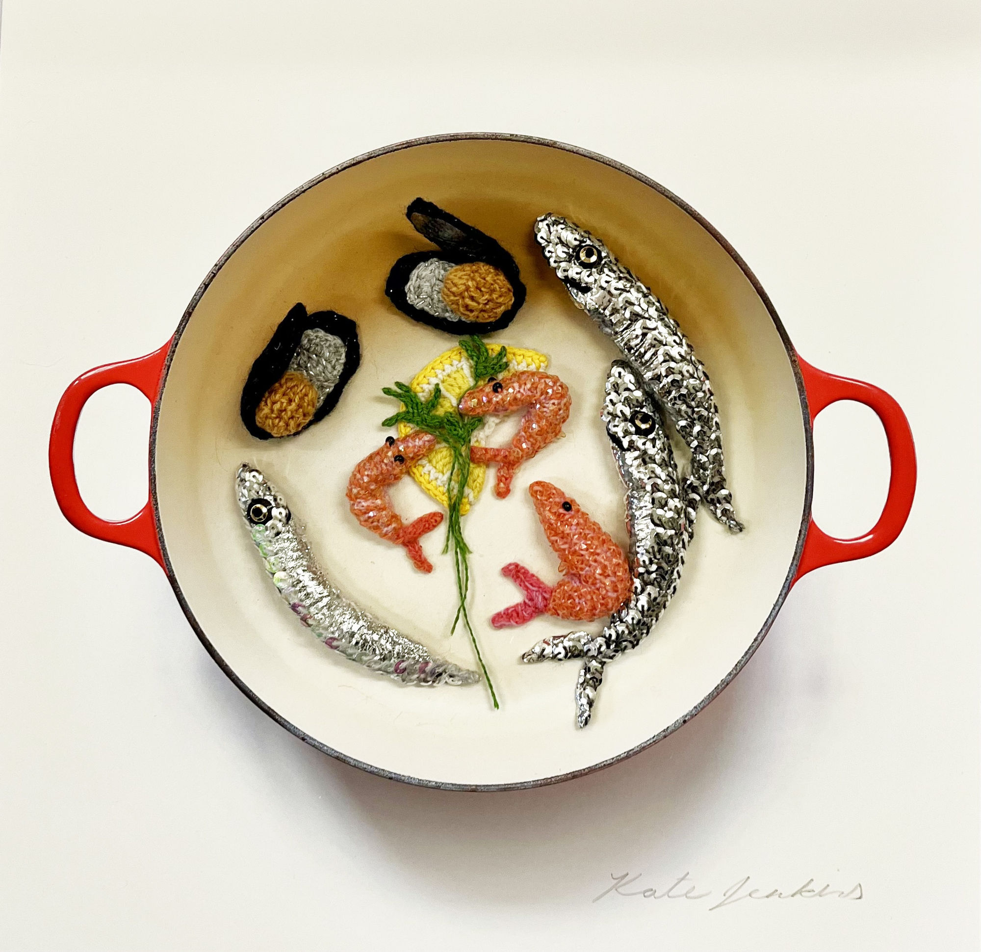 Kate Jenkins, Stitchy Seafood Stew