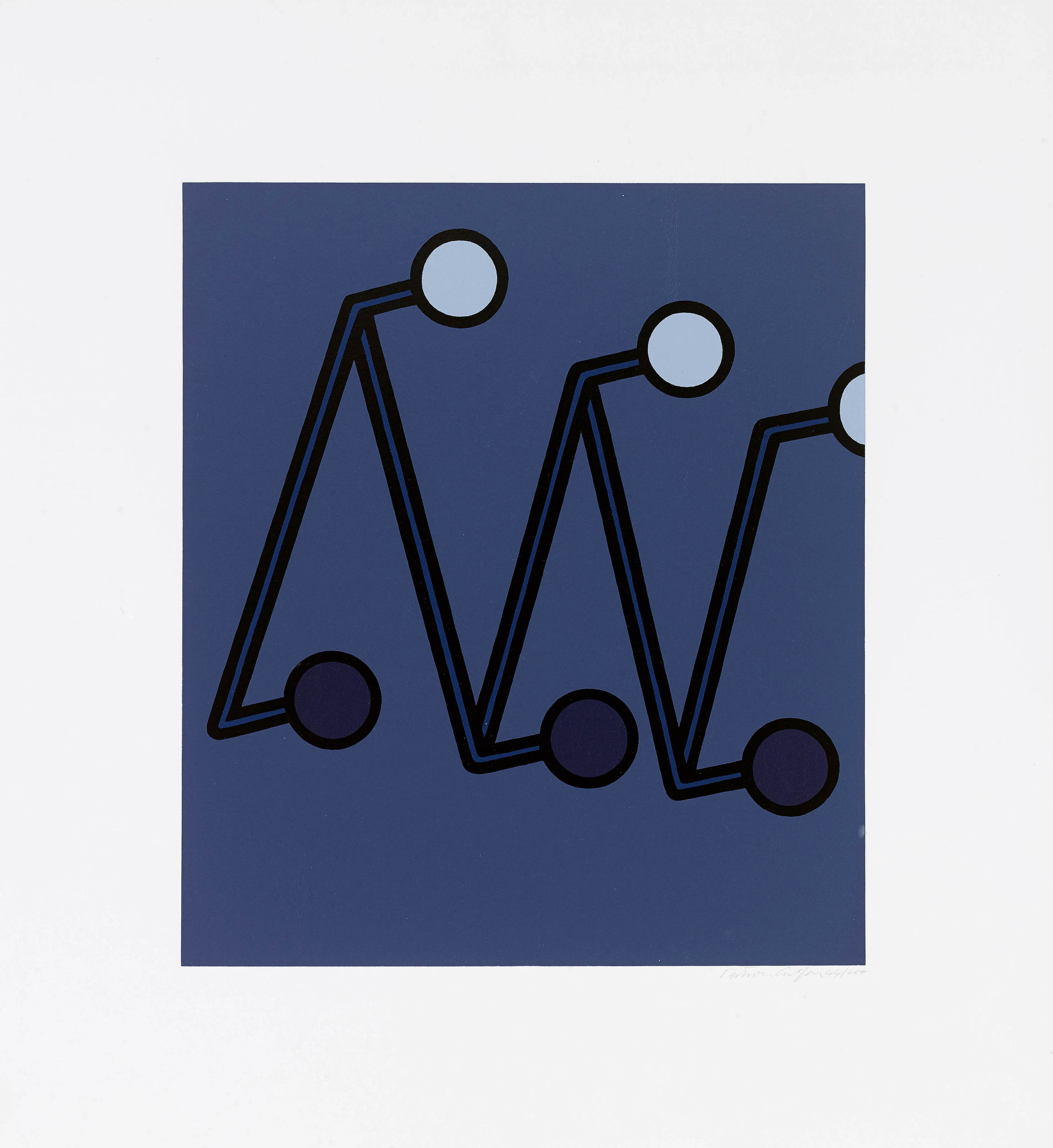 Patrick Caulfield, Oh! If One of Them, Some Fine Evening, Would Try, 1973