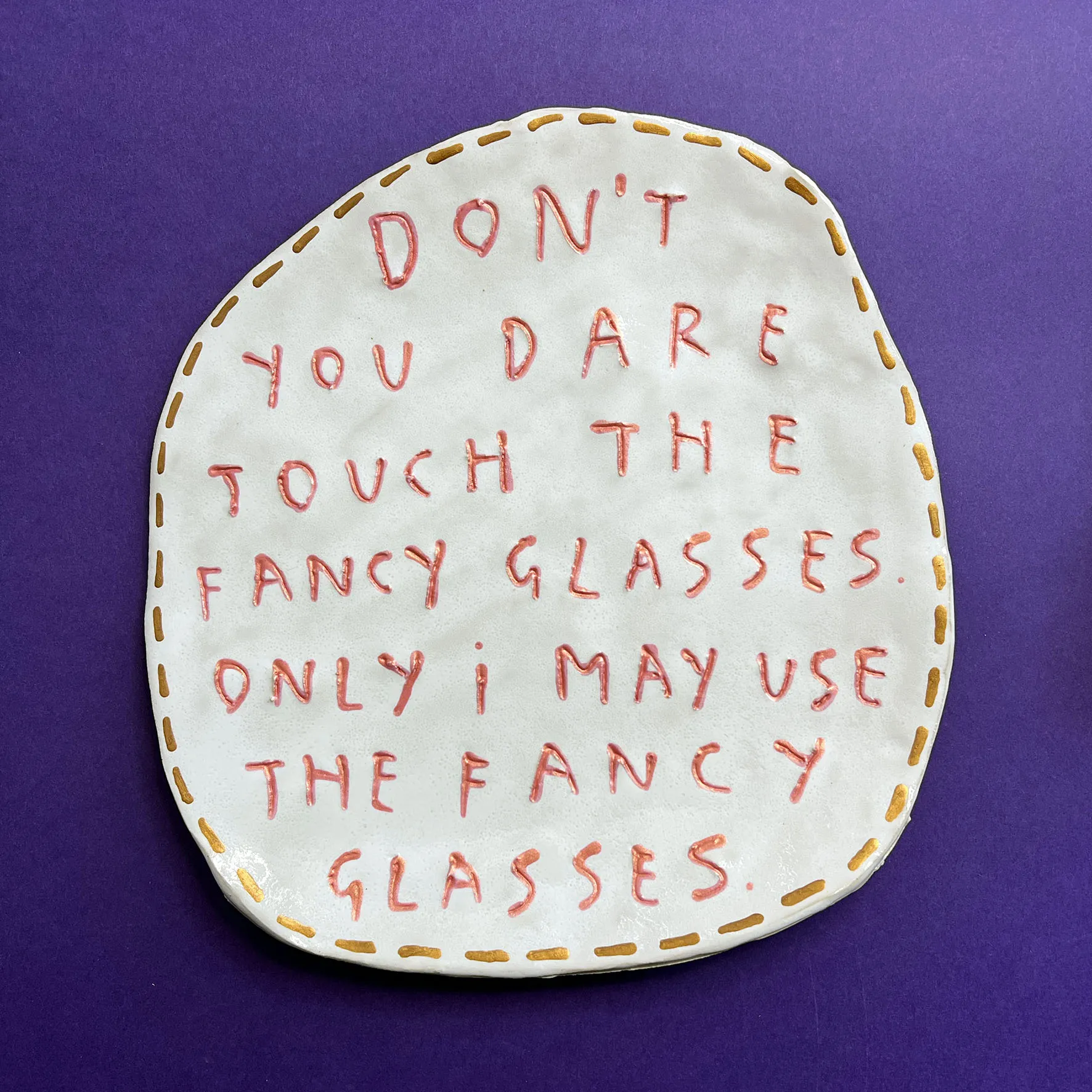 Dan Jamieson, Don't you dare touch the fancy glasses. only i may use the fancy glasses. (XL)