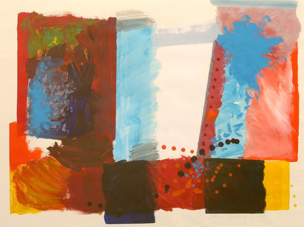 Glass, Paintings and Drawings by John Corley