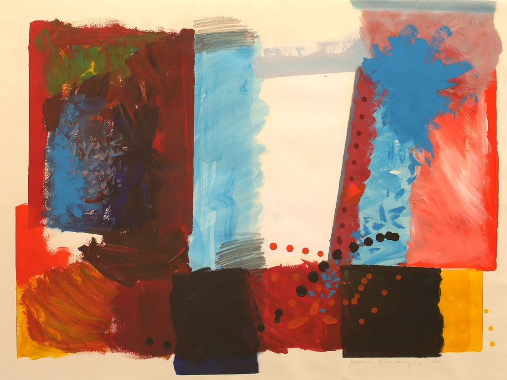 Glass, Paintings and Drawings by John Corley