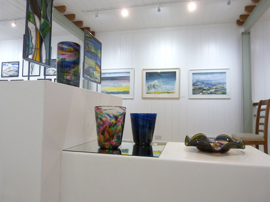 Glass, Paintings and Drawings by John Corley