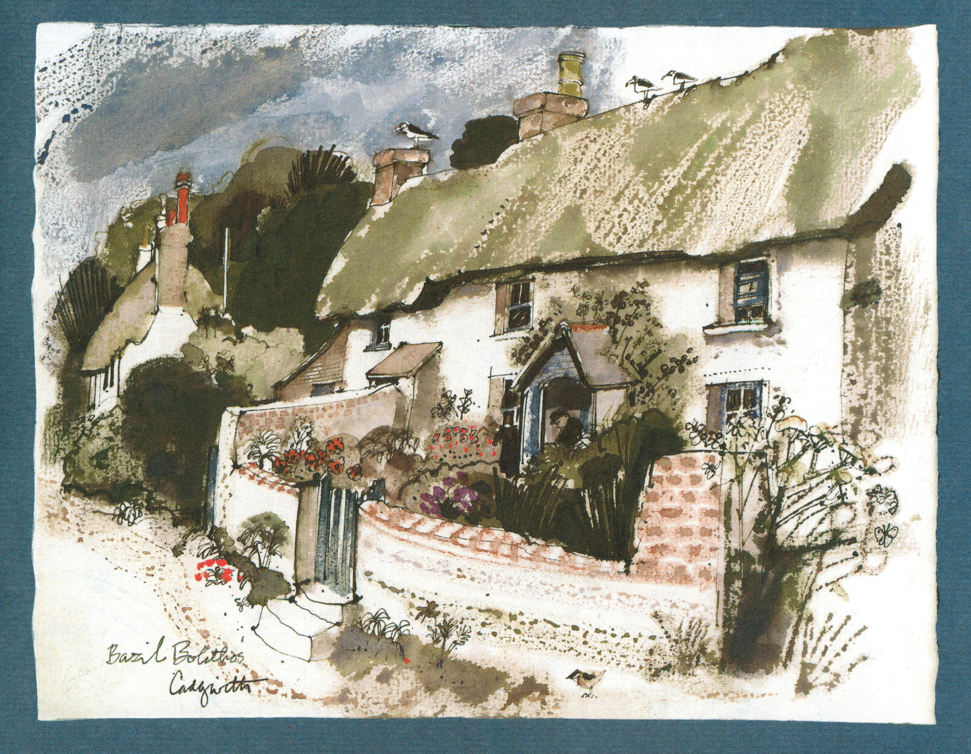 GRAHAM CLARKE Bazil Bolithos, Cadgwith, 1999 Graham Clarke exhibited in the LHS exhibition 'Here & There' in 2018.