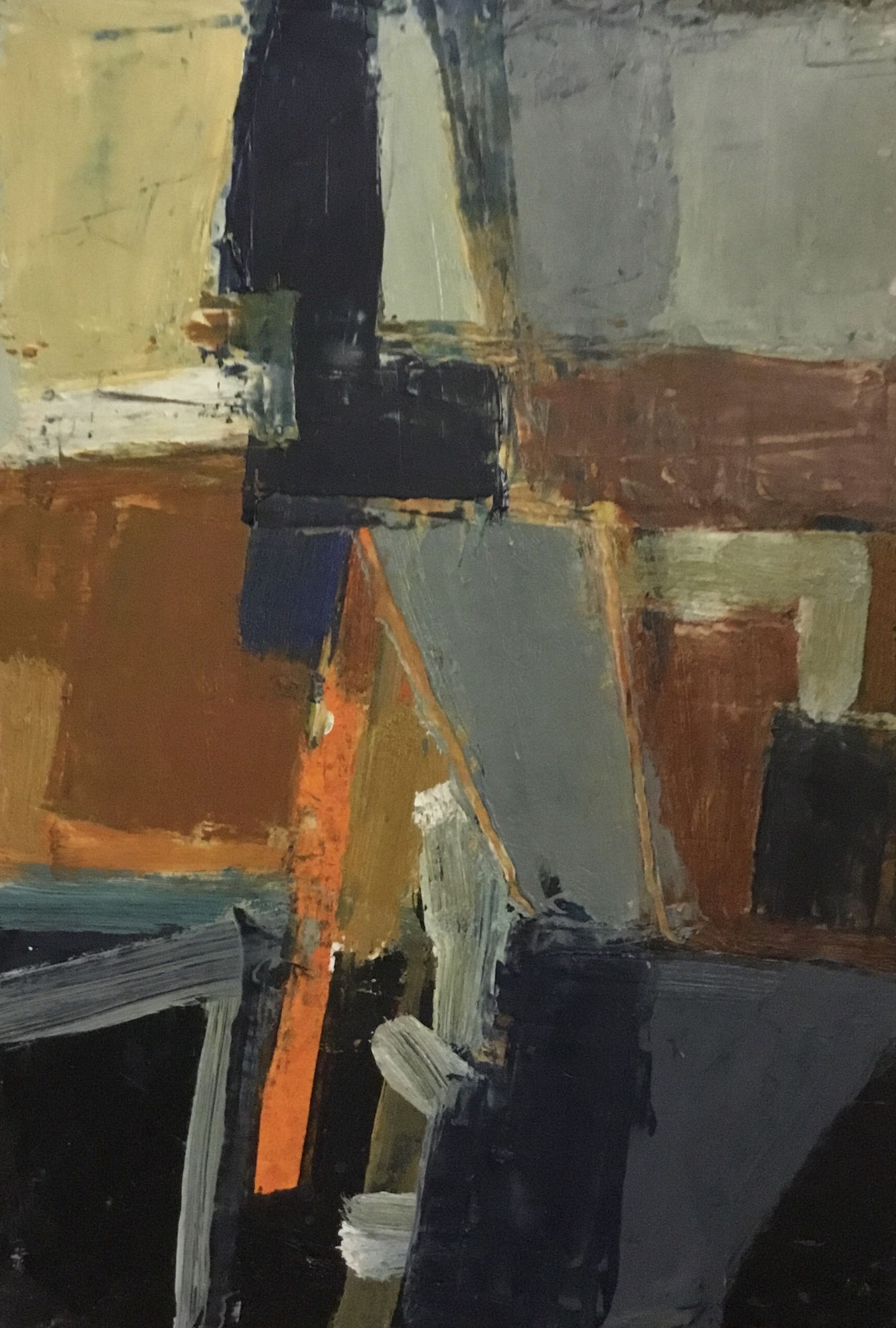 Arthur Neal, ORANGE STRIPE, 2022