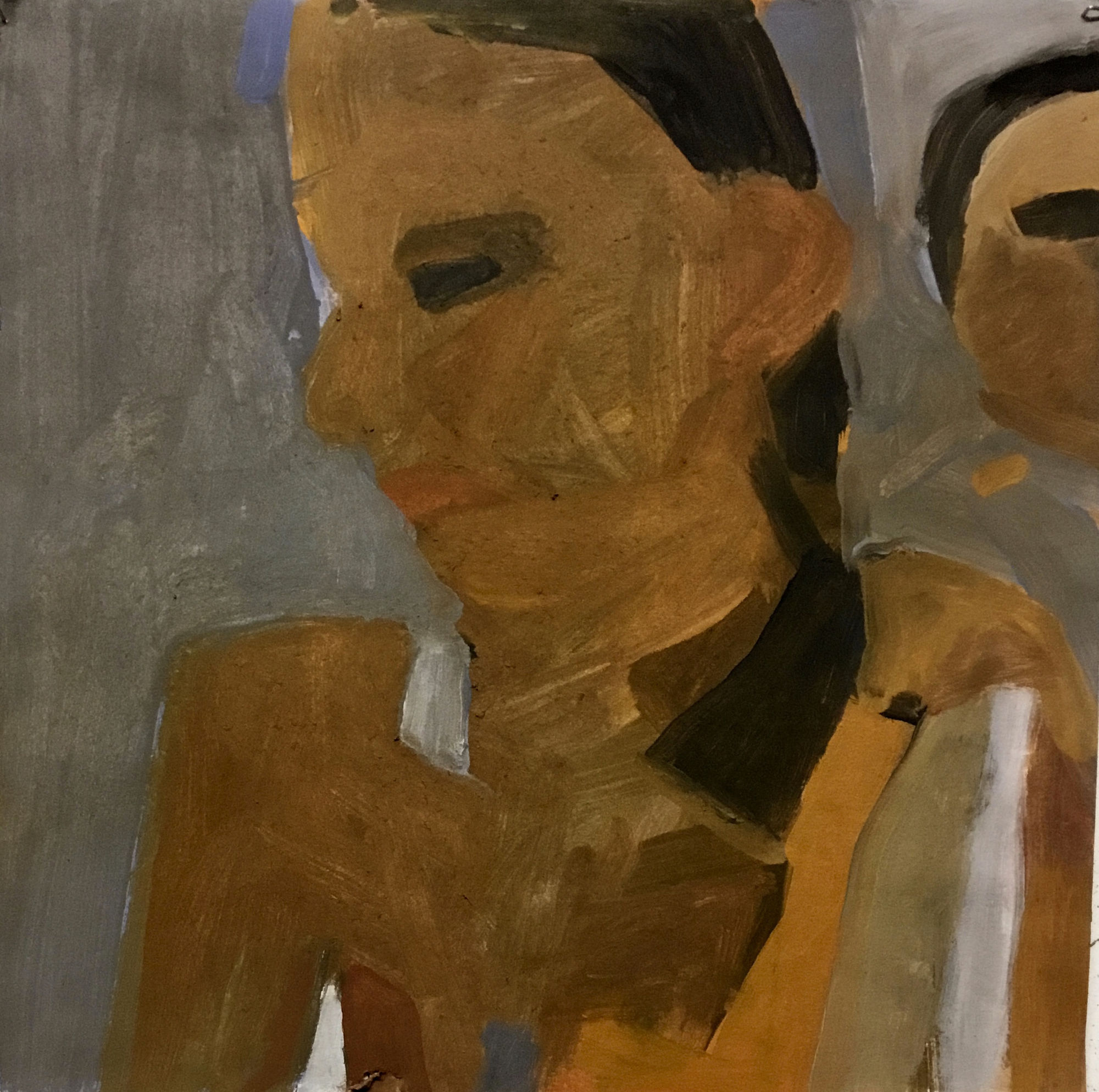 Arthur Neal, GREY AND OCHRE, 2021