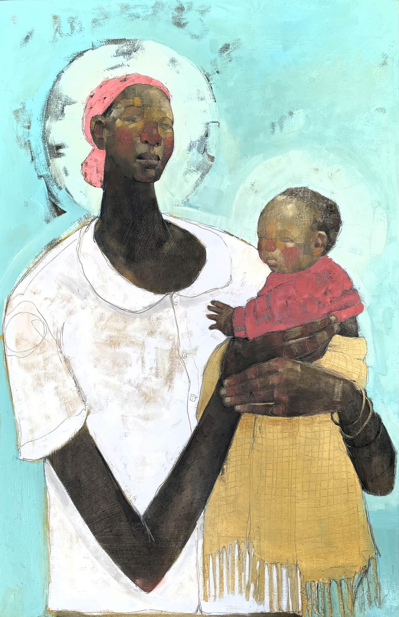 Olivia Mae Pendergast, Mother holding babe, 2024