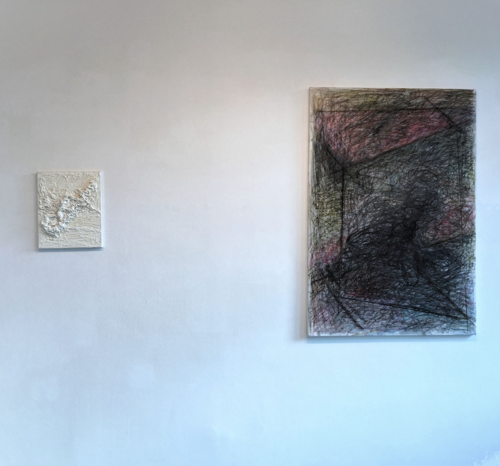 Substratum solo show by Zsolt Berszan at Anaid Art Gallery 2017 installation view