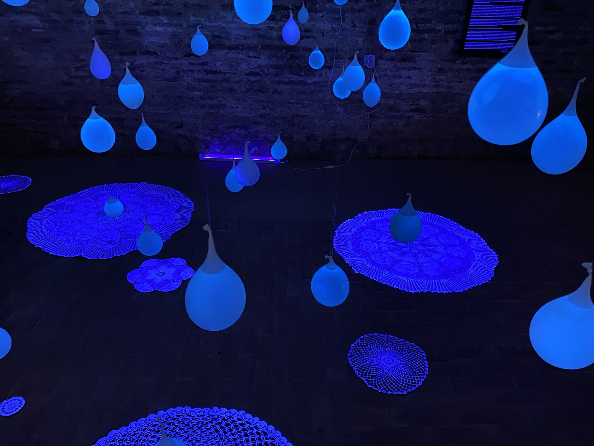 Laseta exhibition by Raluca and Matei Arnautu at Cultural Center Brancovenesti Palace Mogosoaia Romania installation view 2020