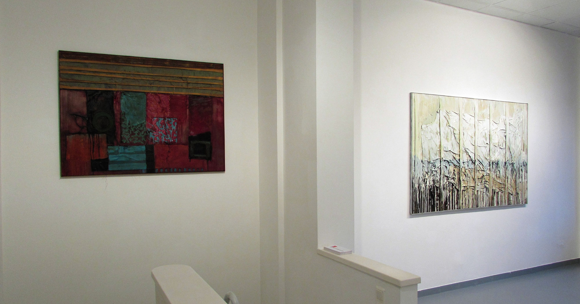 Abstract Feelings group exhibition at Anaid Art Gallery Berlin 2017 installation view