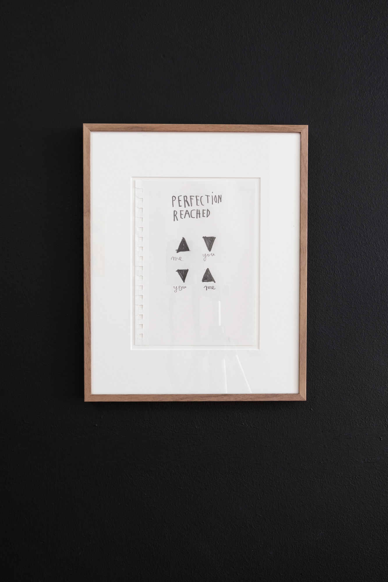 Anne-Lise Coste, Perfection Reached, 2013, 25.5 x 21cm, pencil (8B) on paper.