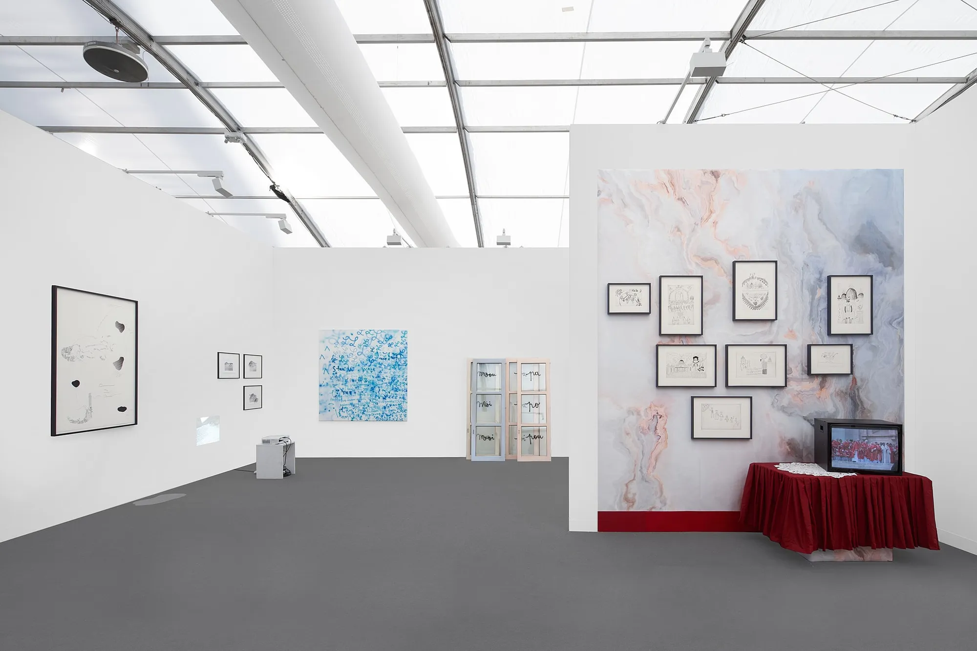 Booth at PARIS + par Art Basel. Photography by GRASYC.