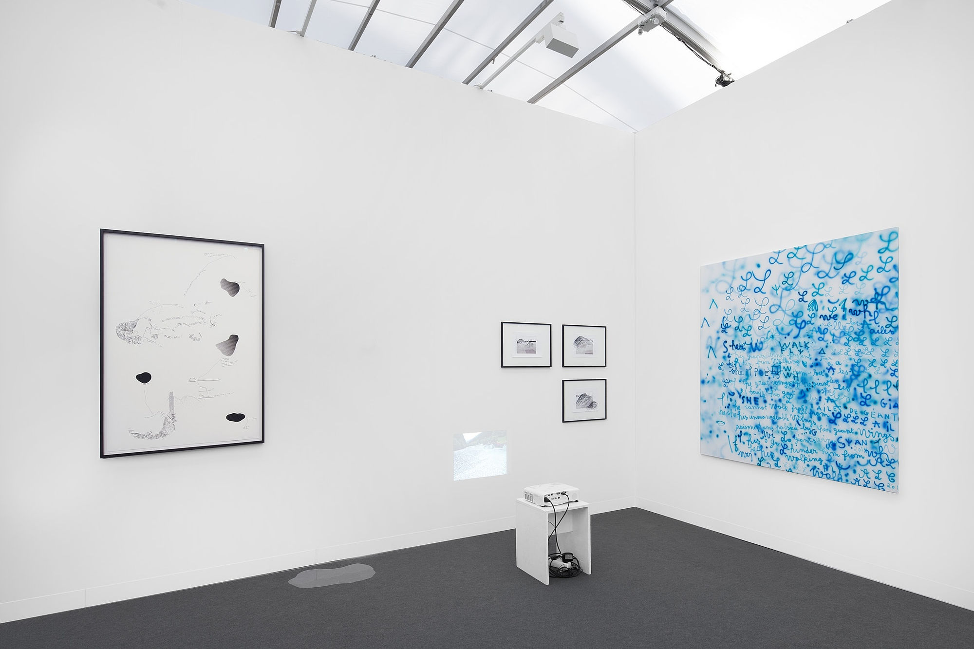 Booth at PARIS + par Art Basel. Photography by GRASYC