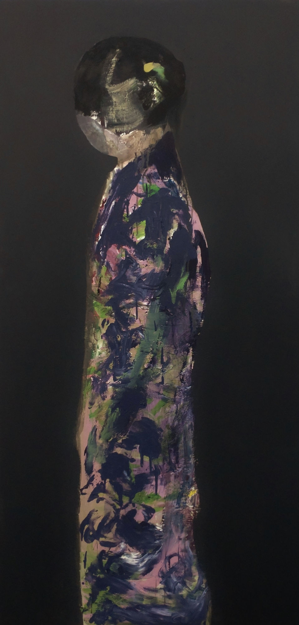 Acryl auf Leinwand, 2024, 140 x 70 cm