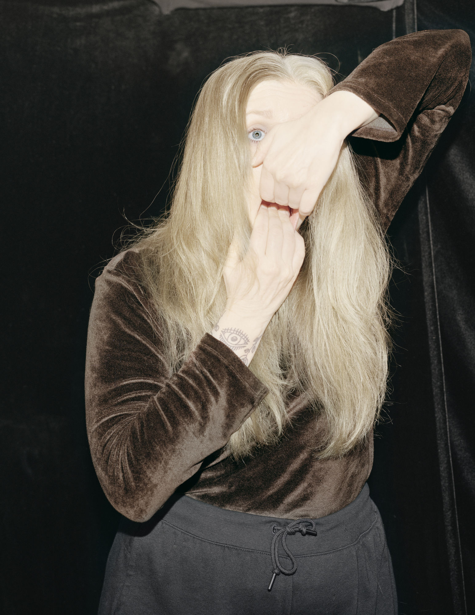 WHITNEY HUBBS, UNTITLED (SKULL), 2021