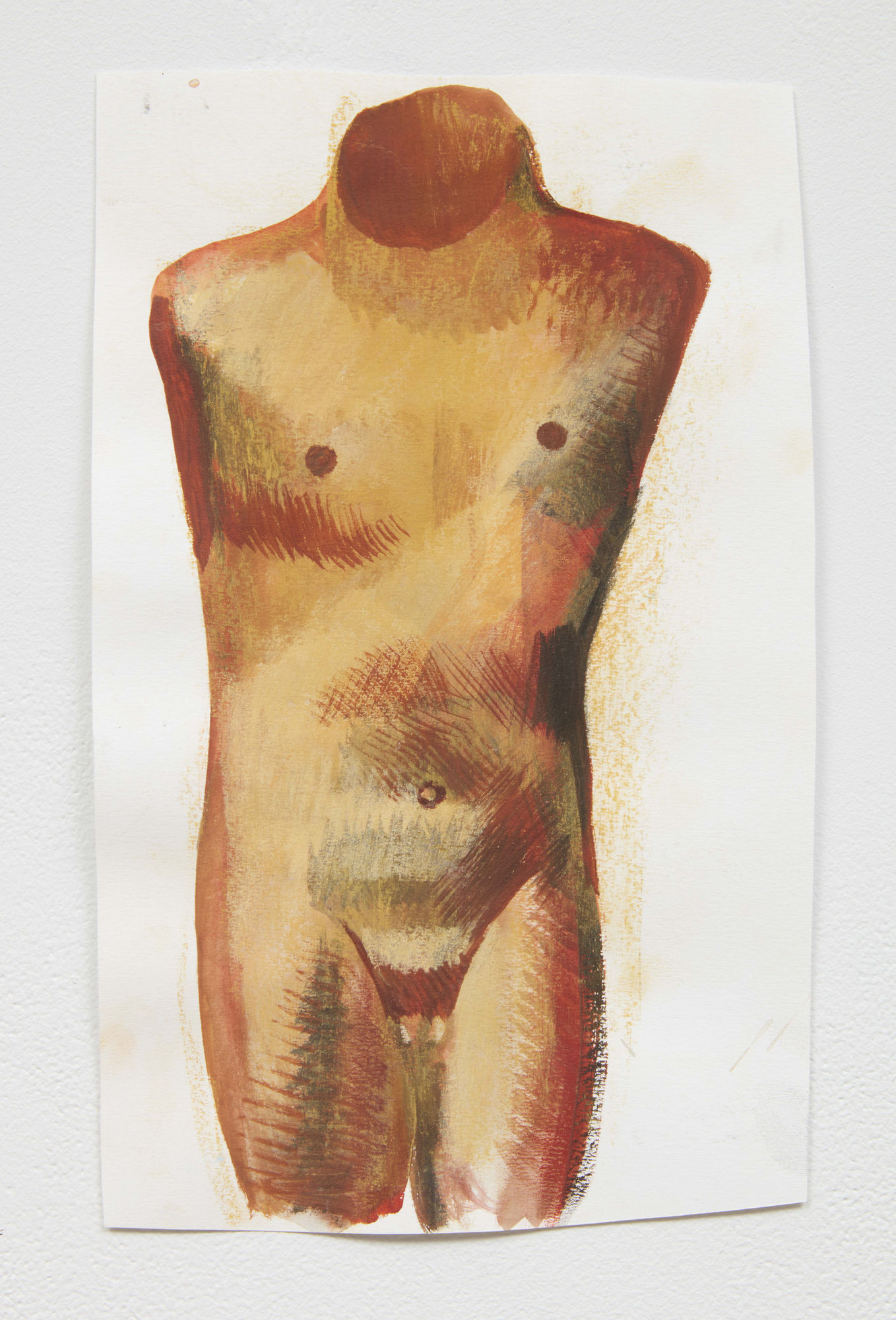 Louis Fratino, TERRA-COTTA FIGURINE, 2022