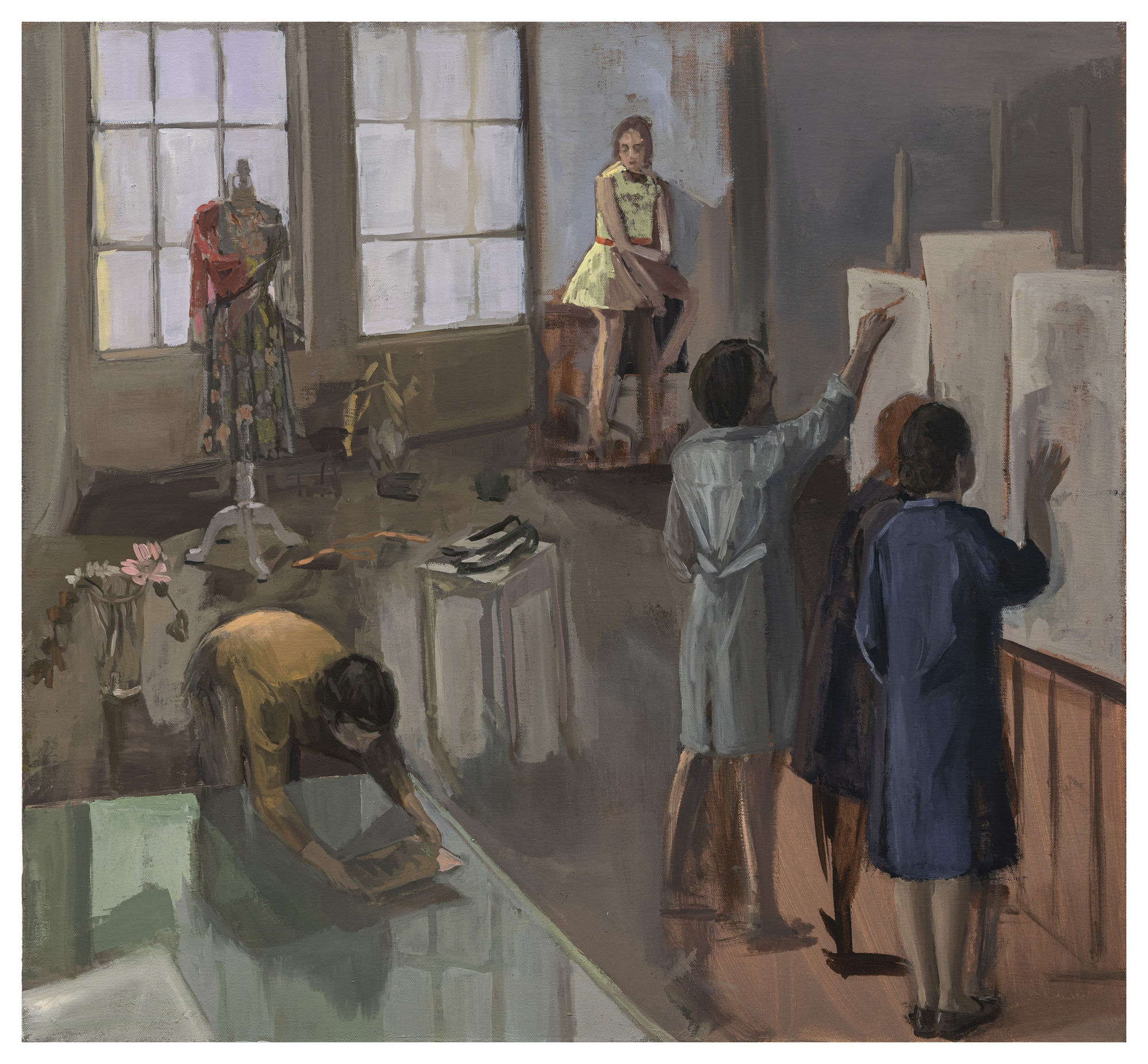 WHILE NO ONE IS LOOKING THIS WAY, 2024