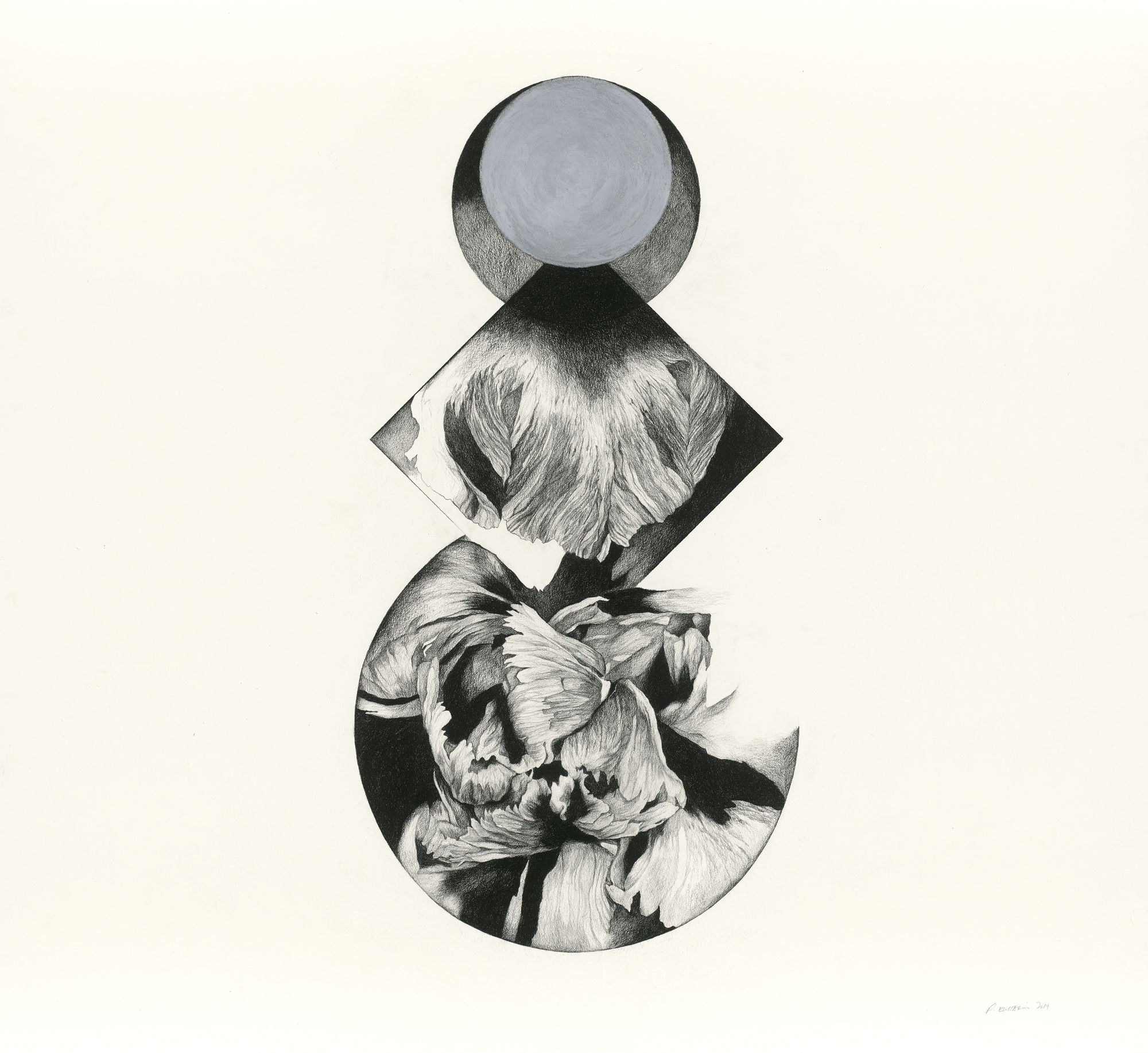 派翠西亞．伊斯塔柯:《巴別輪廓 7》Figure Babel 7,2014