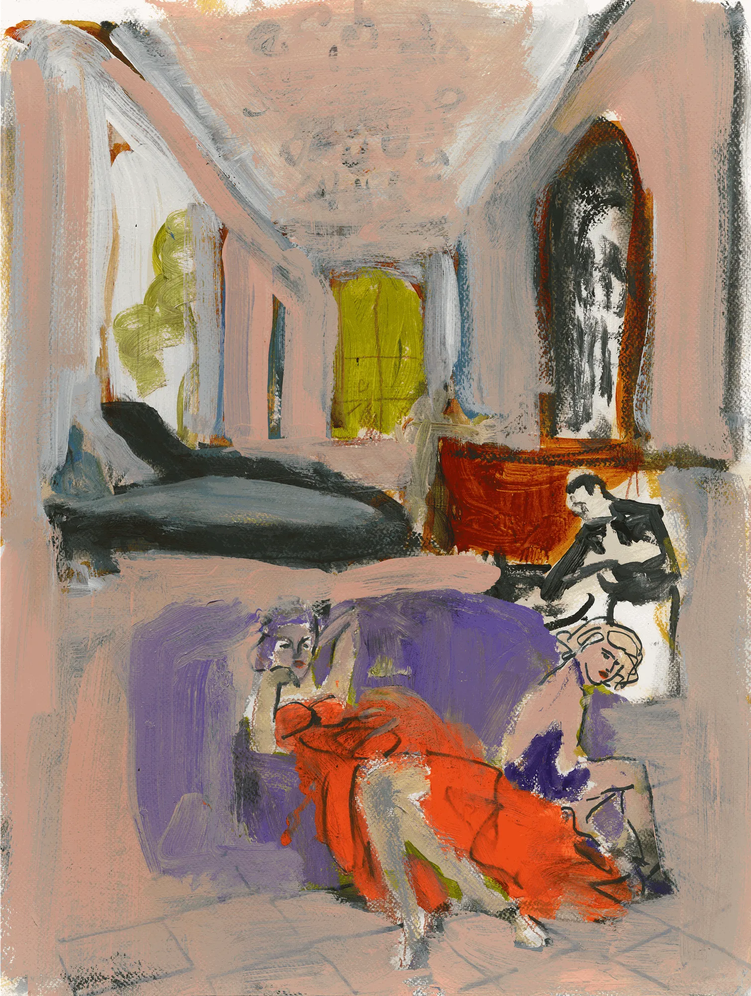 WOMEN IN A ROOM STUDY, 2021