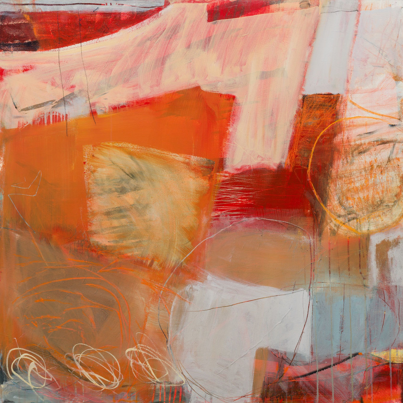 David Mankin, The hot air danced across It