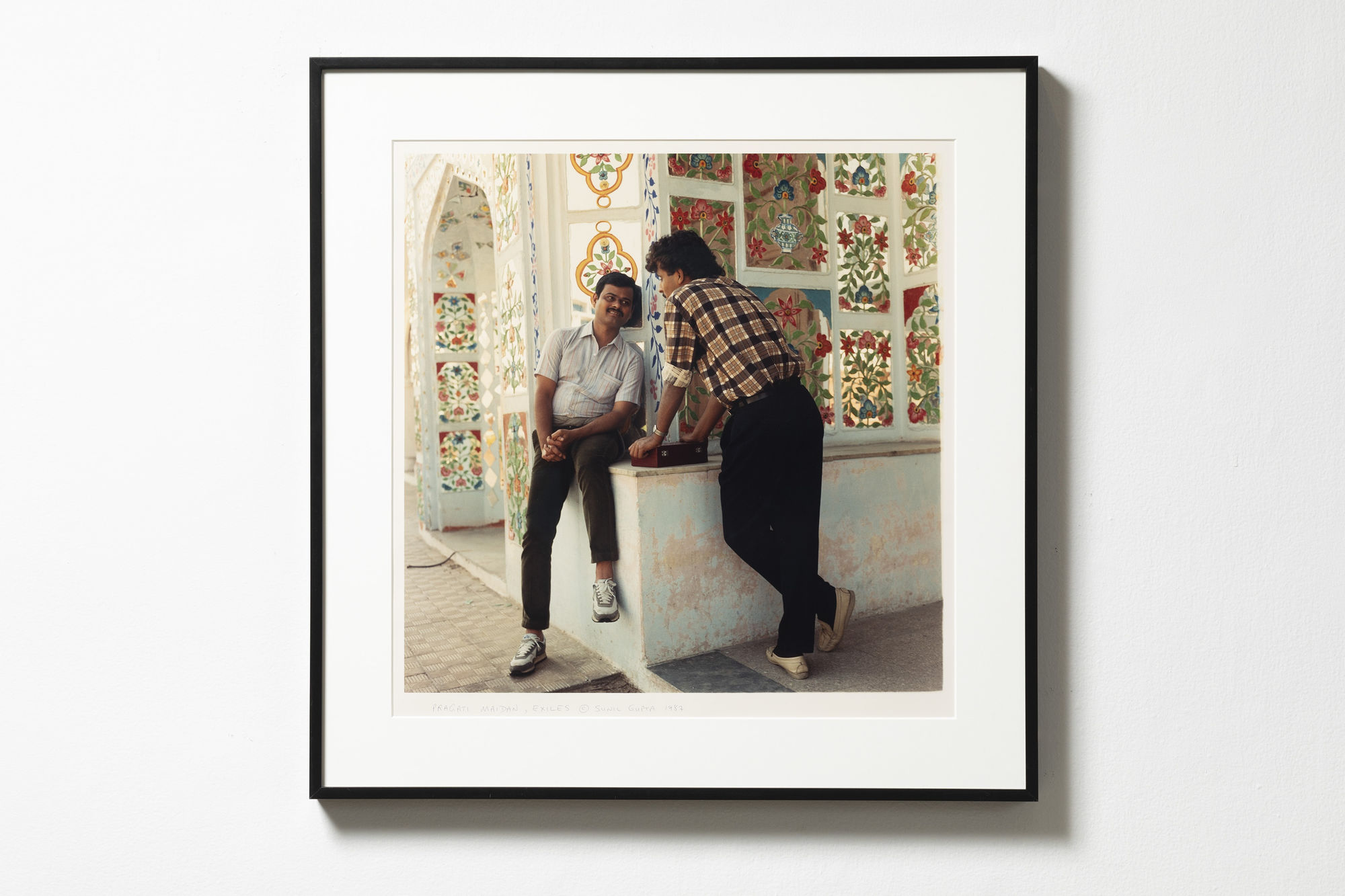 Sunil Gupta Exiles Series - Pragati Maidan Colour "C" type print 15 x 22.5 in 1986/1987