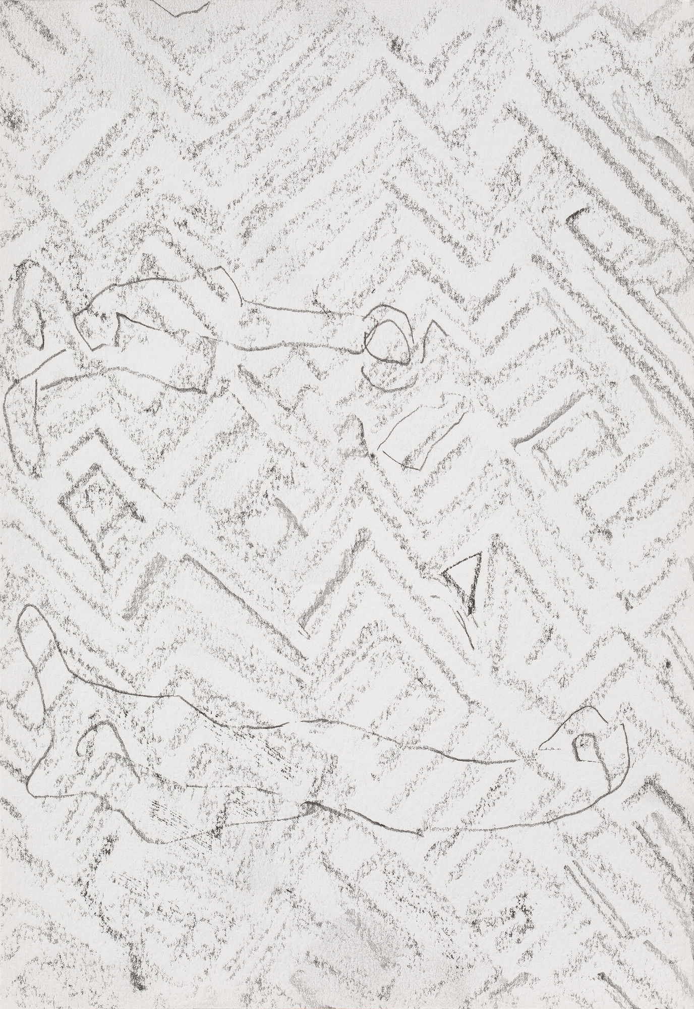 Vivan Sundaram Untitled Charcoal on paper