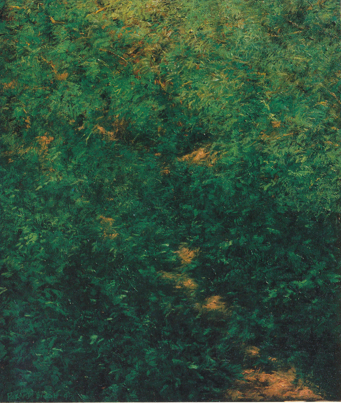 Paramjit Singh Untitled Oil on Canvas 33 x 28 in