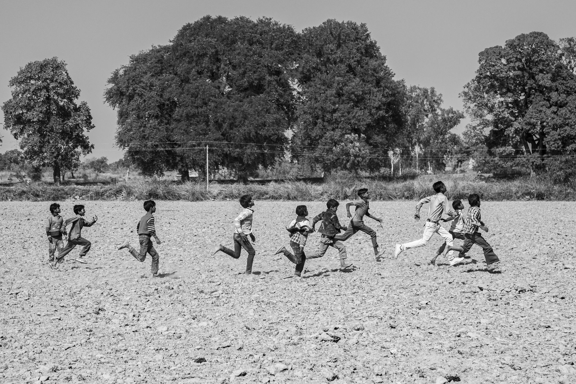Janwar, Panna, Madhya Pradesh, India (from the series Bachpan) Archival pigment print 16 x 24 in