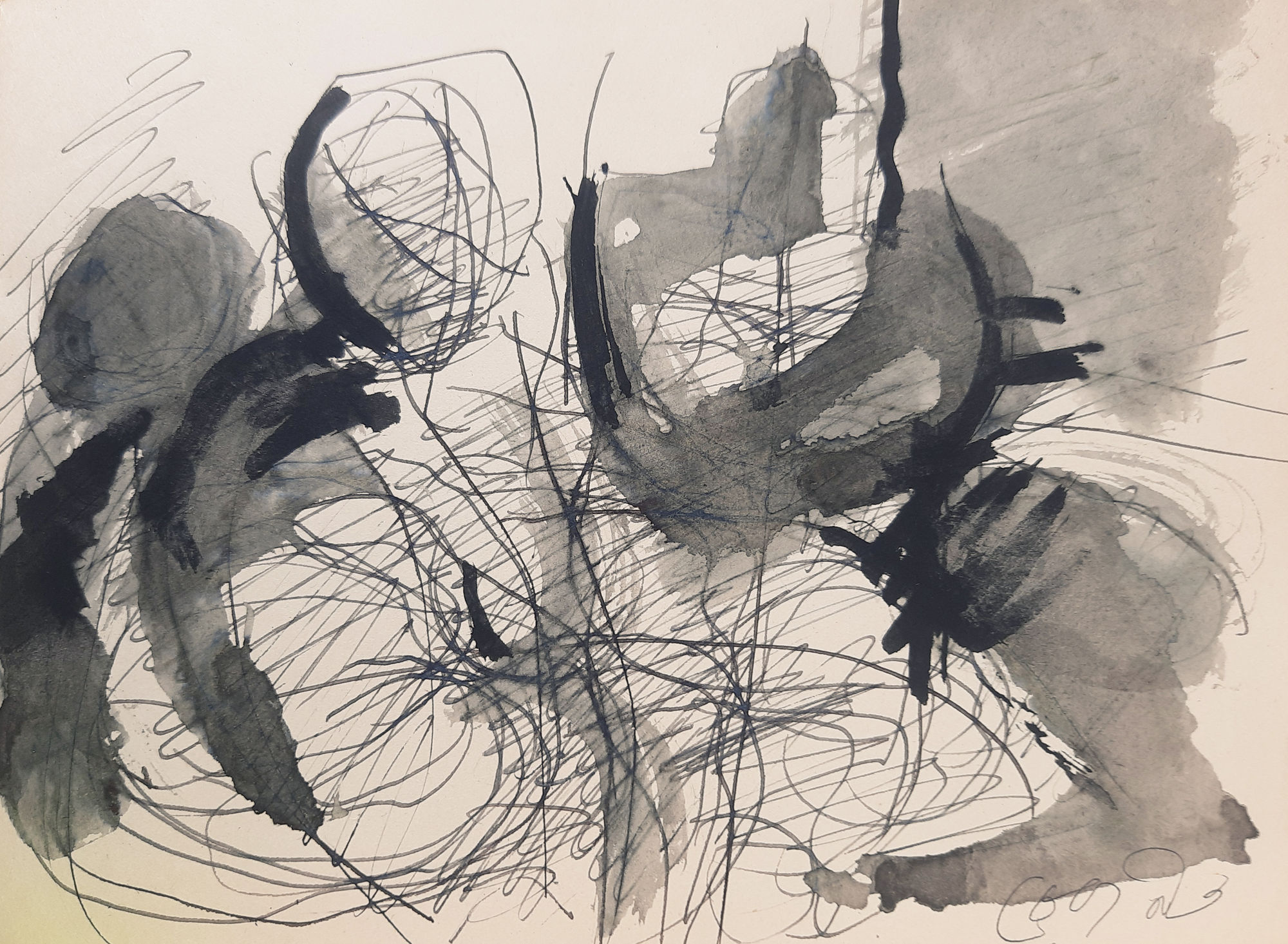 Reba Hore Untitled Pen and ink on paper