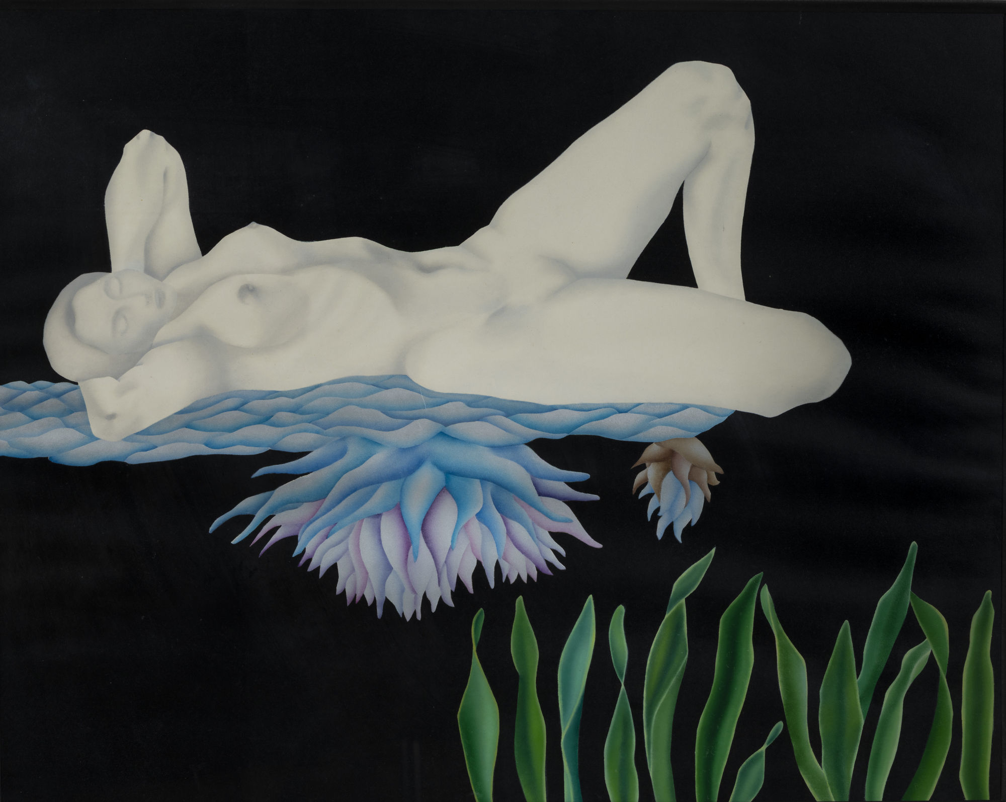 Repose, 1982 Printing ink on paper 22 x 28 in