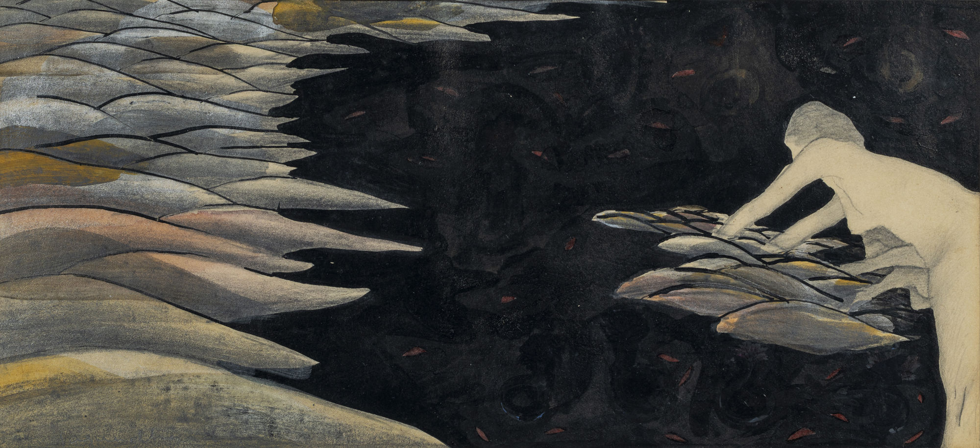 Pages from the Sketch Book – I, 1986 Sketch 5 x 10.5