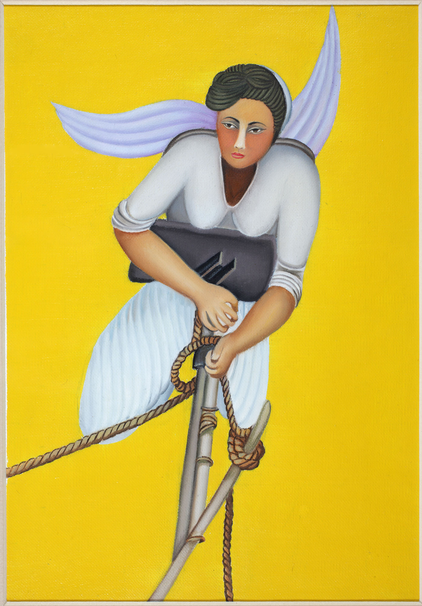 Untitled Tempera on paper 10 x 7 in