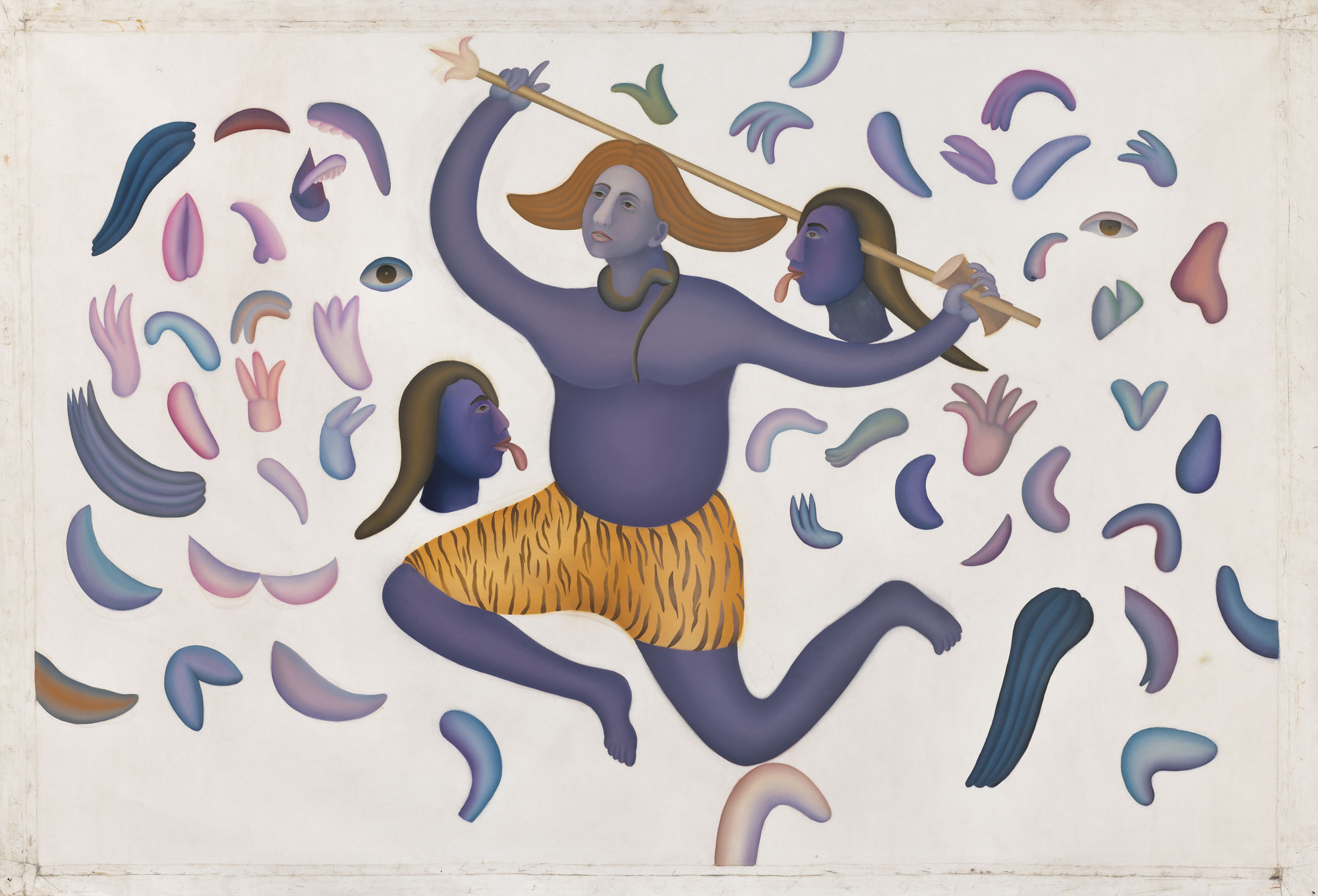 Untitled Oil on canvas 66.5 x 99.5 in