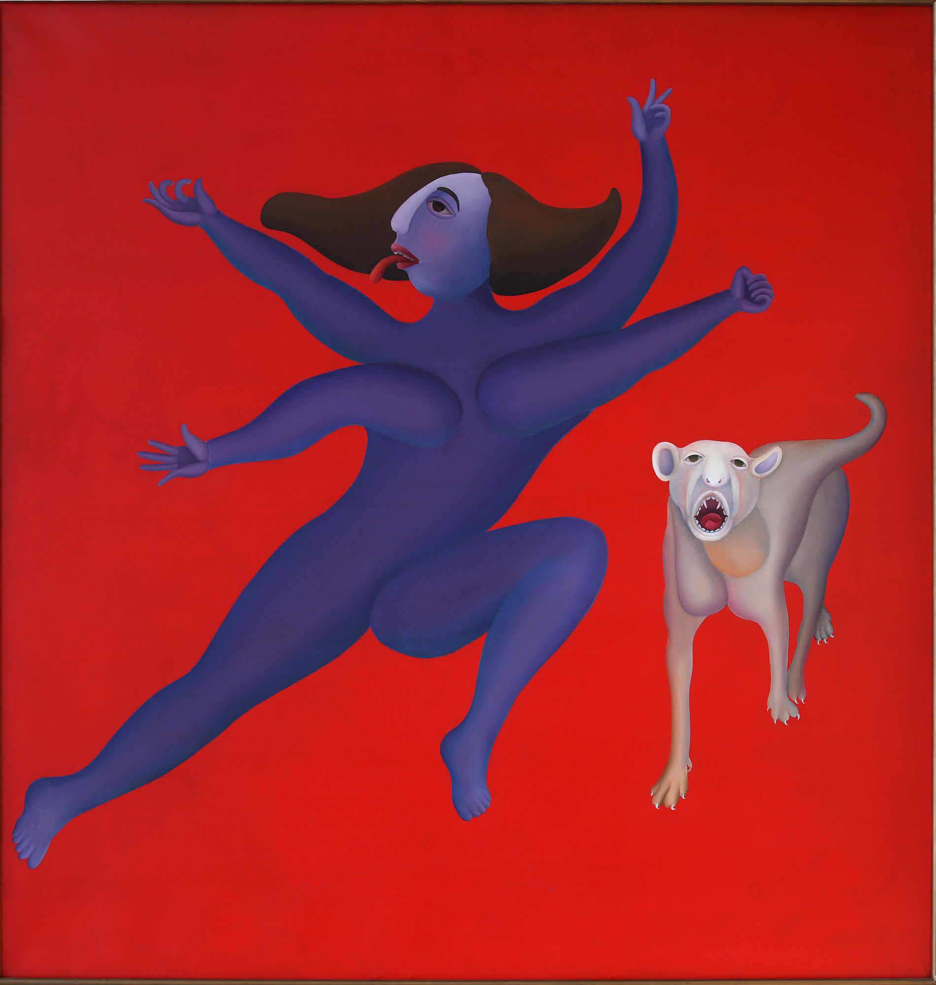 Untitled Oil on canvas 72.5 x 68.5 in