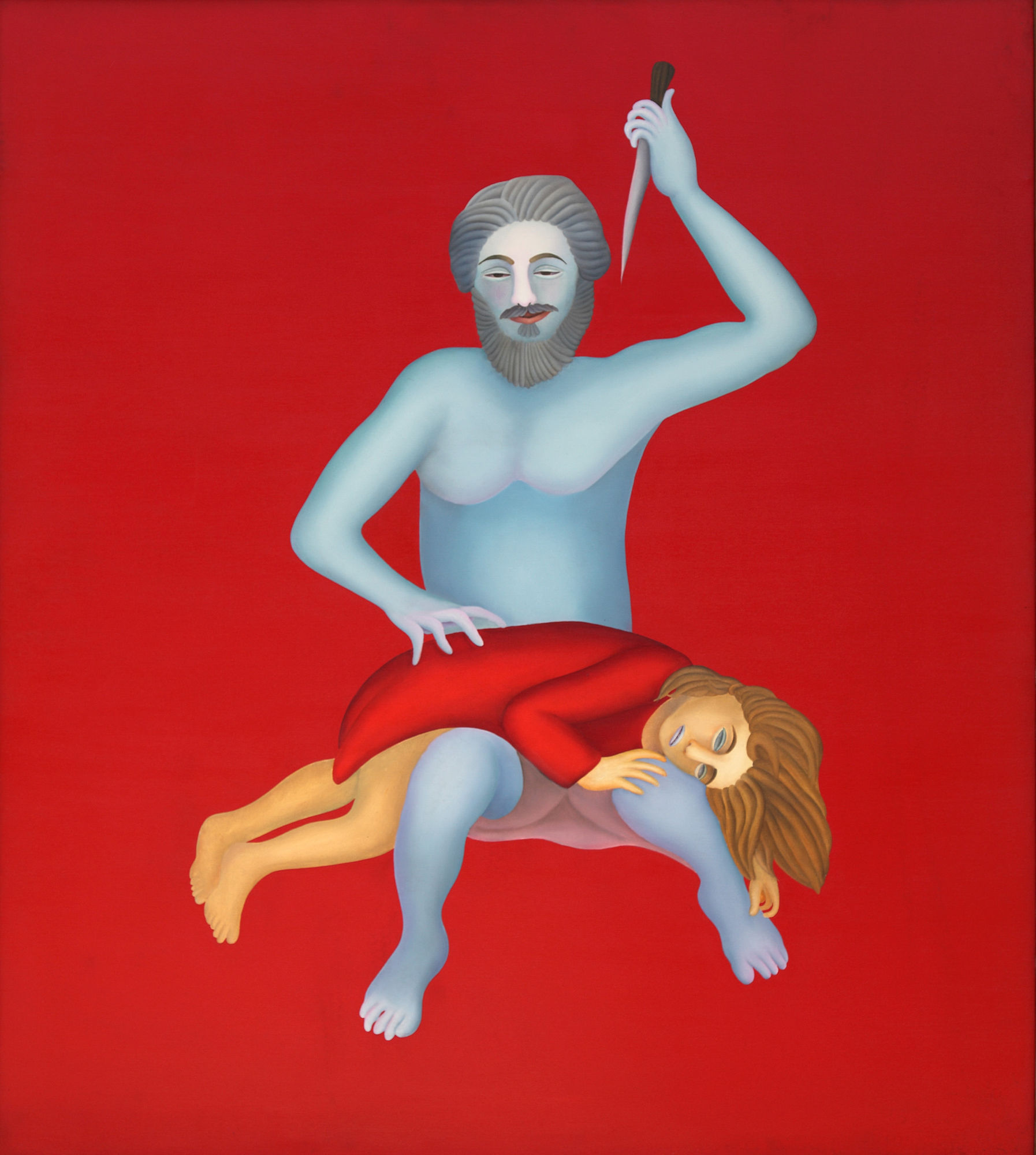 Untitled Oil on canvas 64 x 56 in