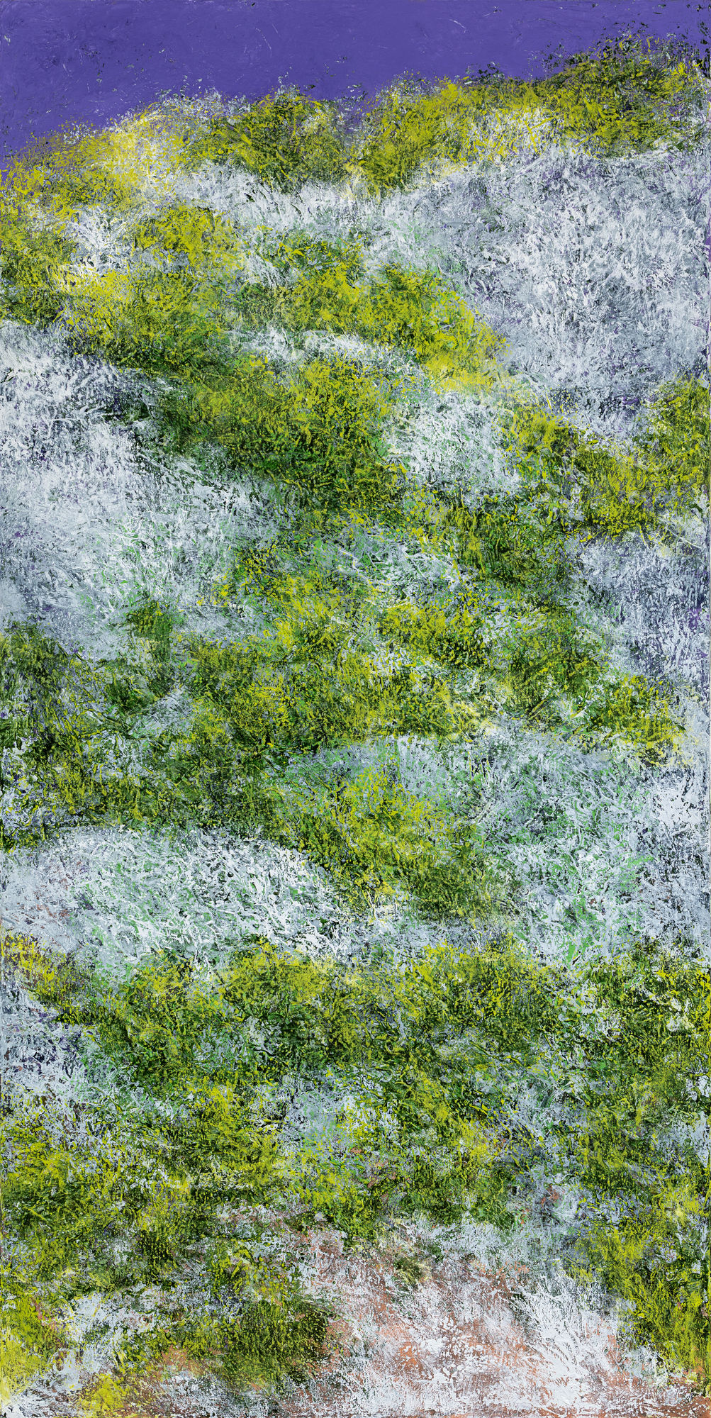 Untitled Oil on canvas 72 x 36 in