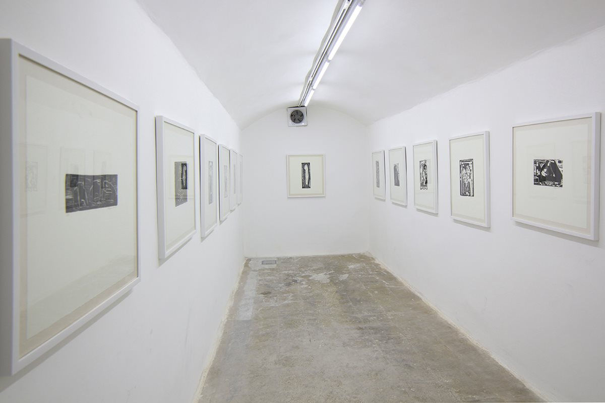 Seven decades of painting, 2015 Installation view