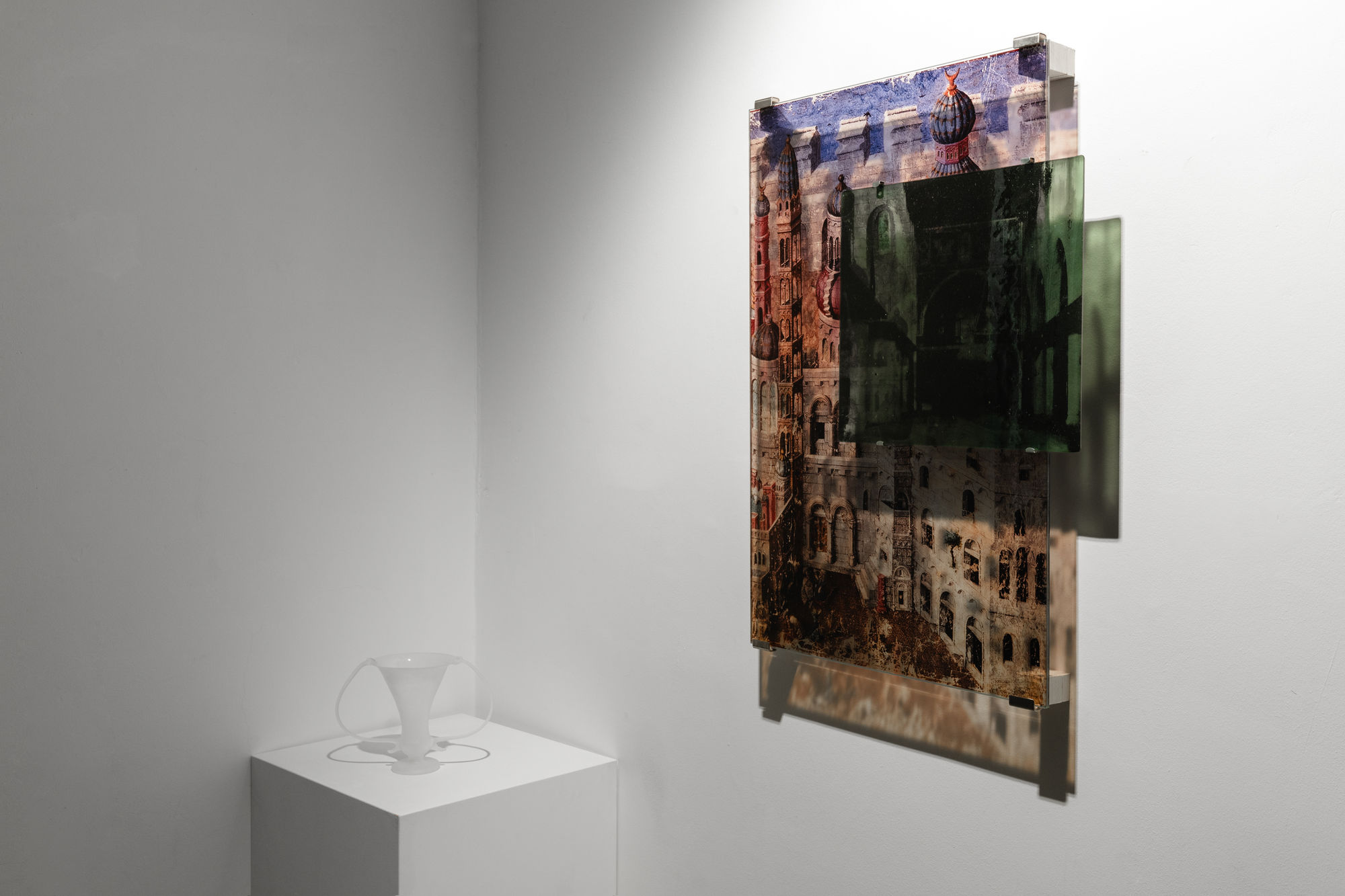 Installation view, A Cosmogram of Holy Views (2025). Ab-Anbar Gallery, London.