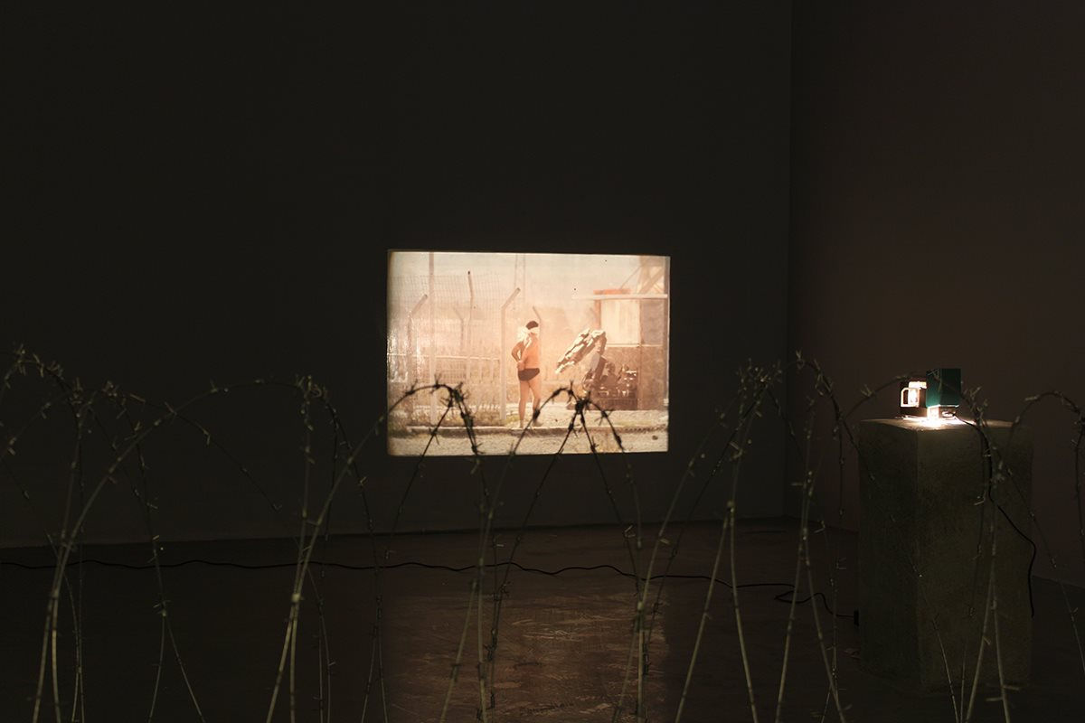 At 11:08 March 14th 2006 Installation view