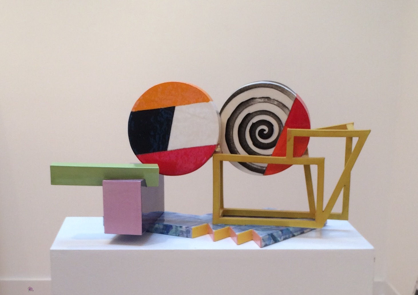 Peter Shire Shelly&rsquo;s Trellis, 1984 Glazed Ceramic 11 x 21 x 11 inches